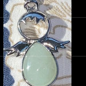 Angel spiritual crystal pendant